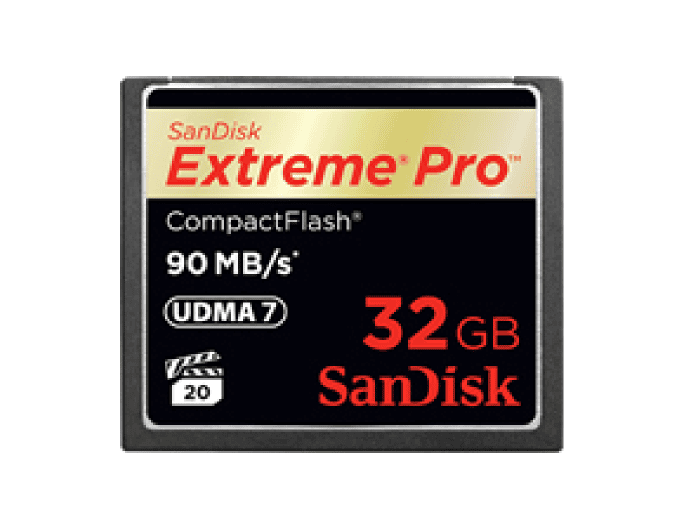 レンタル【CFカード　SanDisk Extreme Pro 32G】