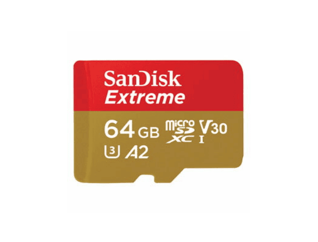 San Disk MicroSDXC 64GB UHS-1 U3-2