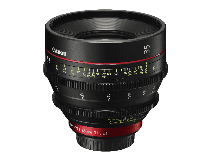 Canon CN-E35mm T1.5 L F-2