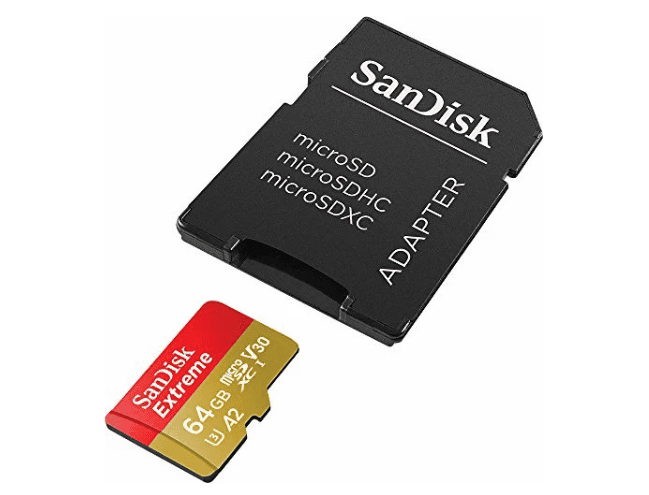 San Disk MicroSDXC 64GB UHS-1 U3-1