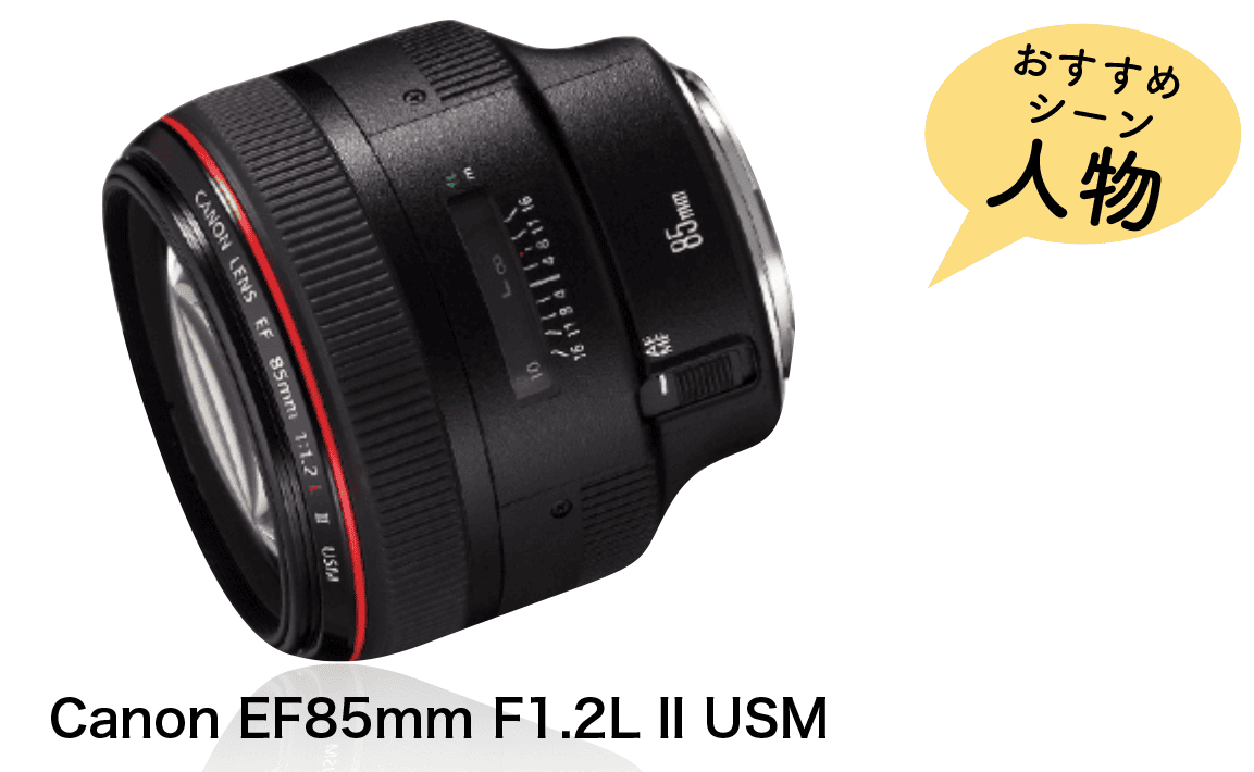 【Canon EF85mm F1.2L II USM】のページへ
