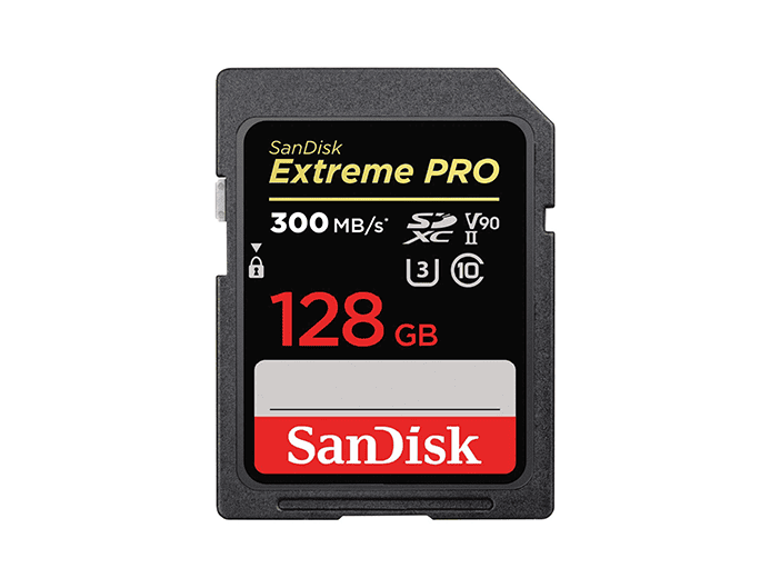 SanDisk SDXCカード 128GB UHS-II V90 U3 CLASS10