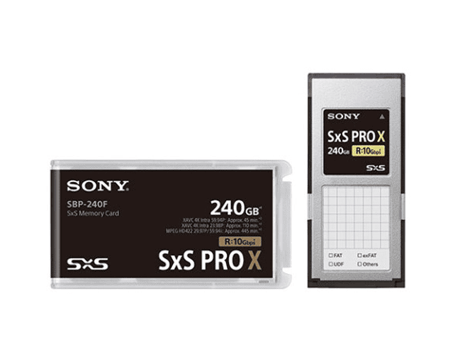 SONY SXSメモリーカード 240GB PRO X-1